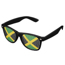 Jamaica Flag Retro Sunglasses Jamaica Flag Retro Sunglasses