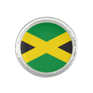 Jamaica flag ring