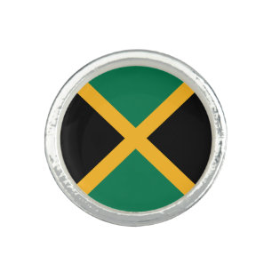 Jamaica Flag Ring