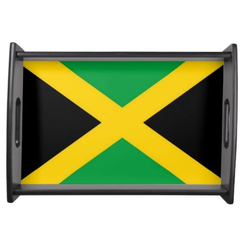 Jamaica Flag Serving Tray