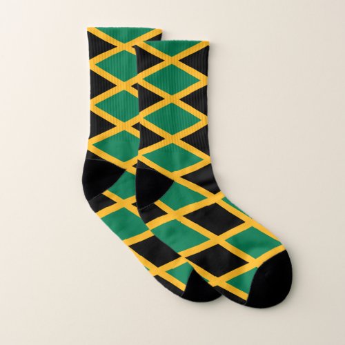 Jamaica Flag Socks