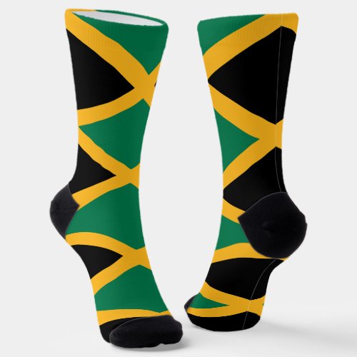 Jamaica Flag Socks