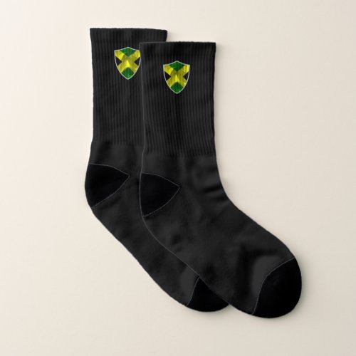 Jamaica flag  socks