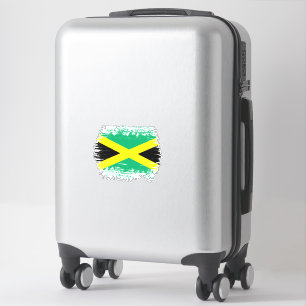 Jamaica flag sticker