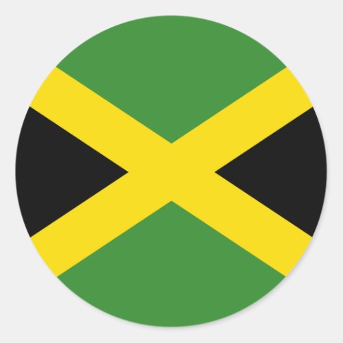 Jamaica Flag Sticker