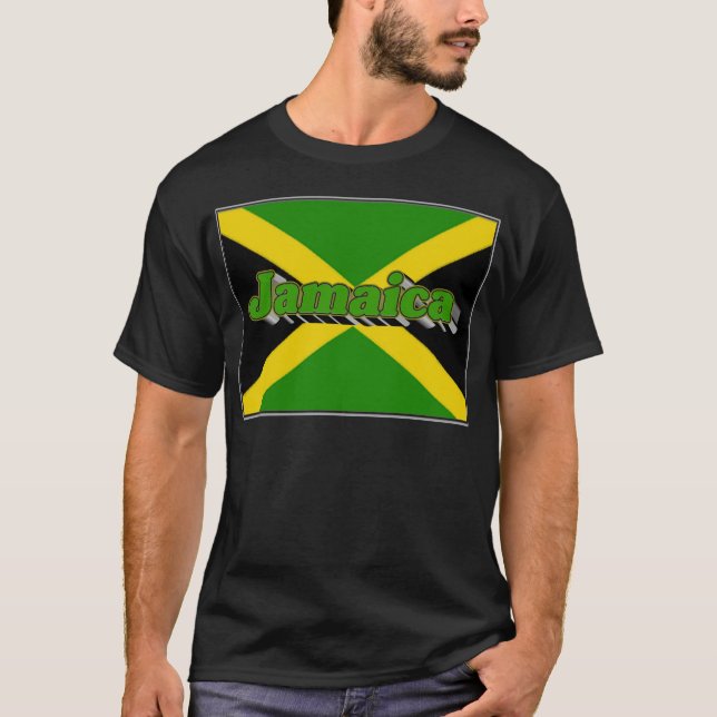 Jamaica flag T-Shirt (Front)