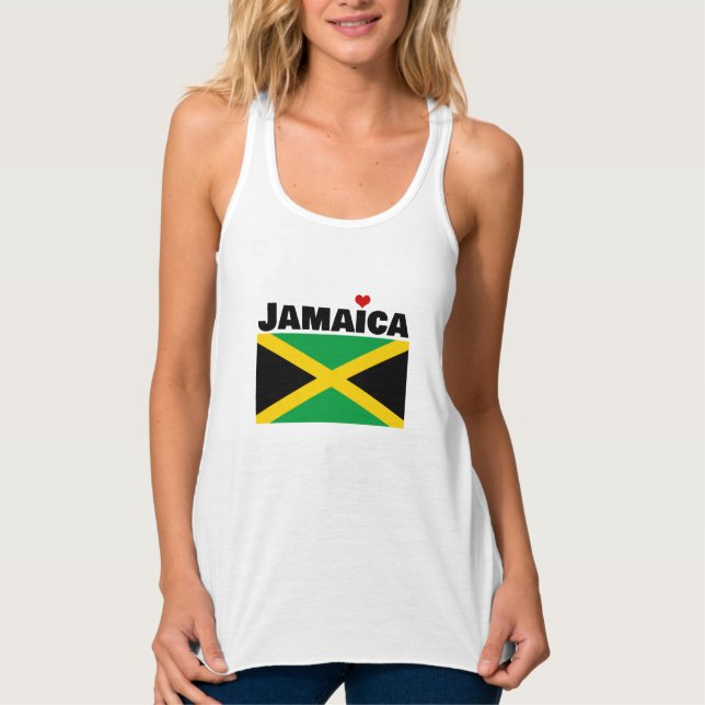 Jamaica Flag Tank Top (Front)