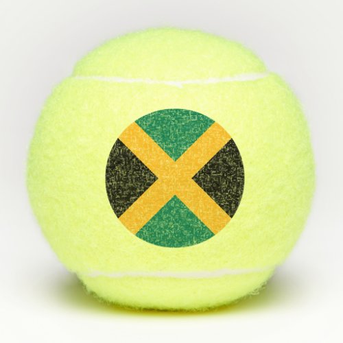 Jamaica Flag Tennis Balls