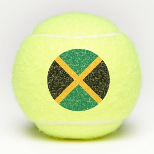 Jamaica Flag Tennis Balls