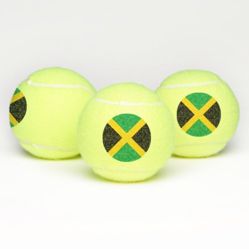 Jamaica Flag Tennis Balls