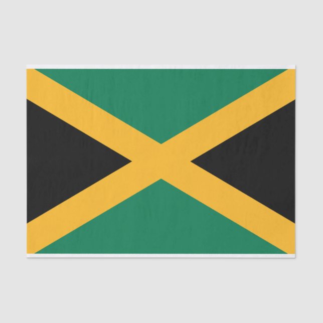 Jamaica Flag Tissue Paper (Front)