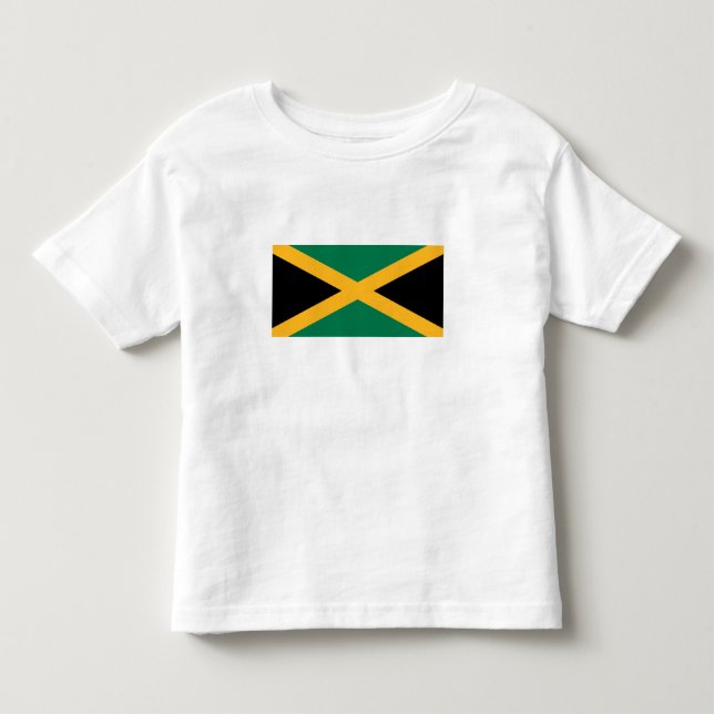 Jamaica Flag Toddler T-shirt (Front)