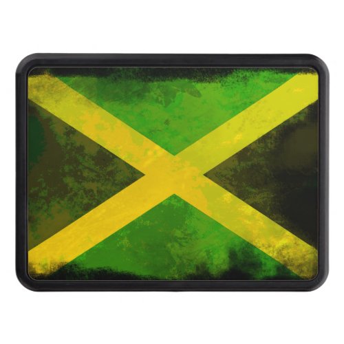 jamaica flag tow hitch cover