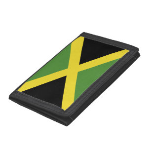 Jamaica Flag Trifold Wallet