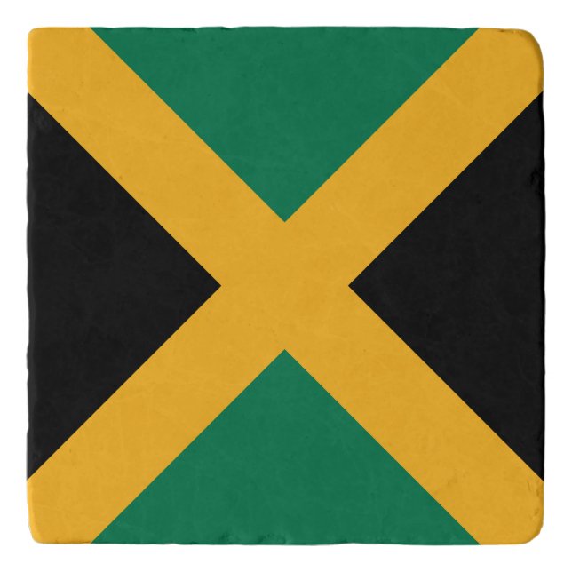 Jamaica Flag Trivet (Front)