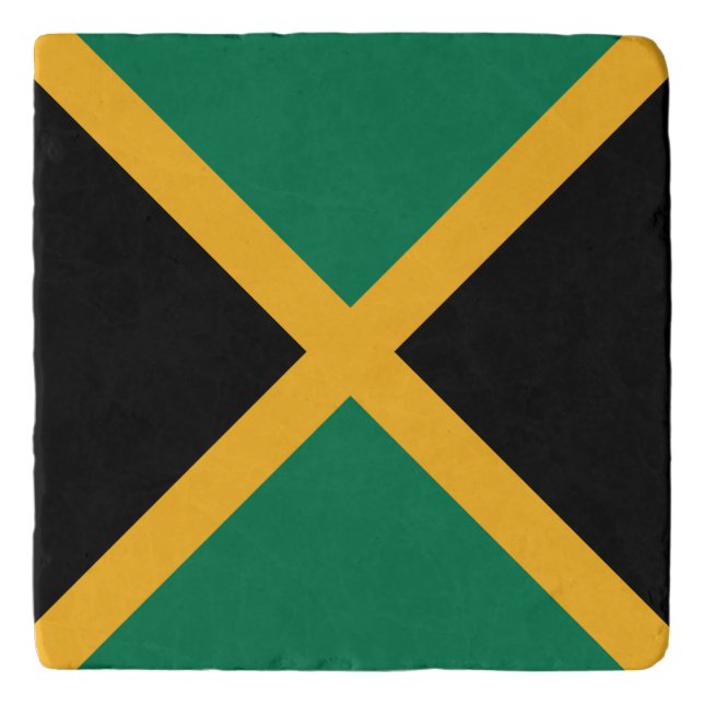 Jamaica Flag Trivet (Front)