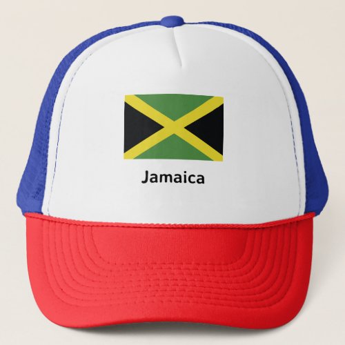 Jamaica Flag Trucker Hat