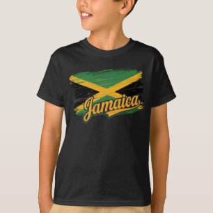 Jamaica Flag Vacation Vibes Rasta Island T-Shirt