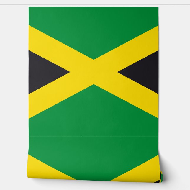 Jamaica flag wallpaper  (Unrolling)