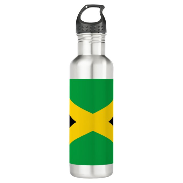 Jamaica Flag Water Bottle (Front)