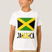 Jamaica Flag & Word T-Shirt