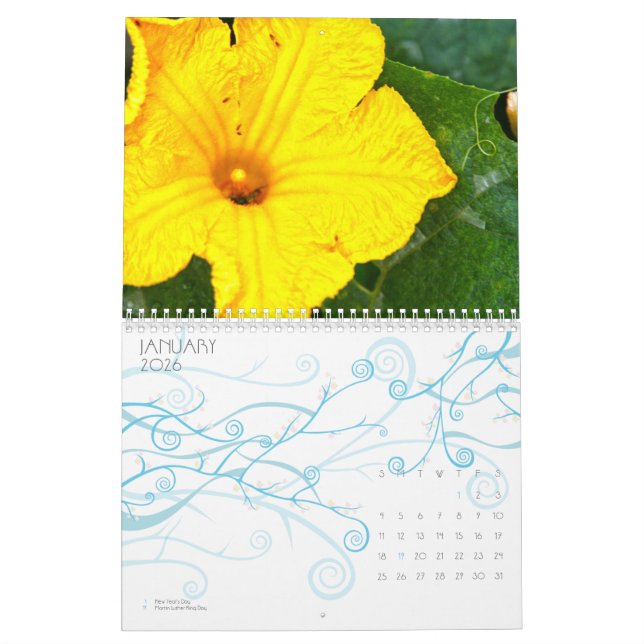 Jamaica Flower Calendar (Jan 2026)