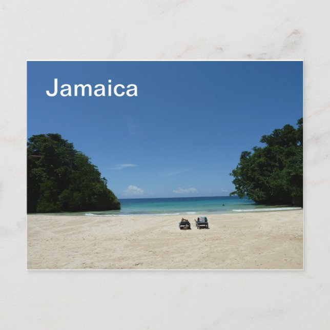 Jamaica Frenchman's Cove Beach Postcard (Front)