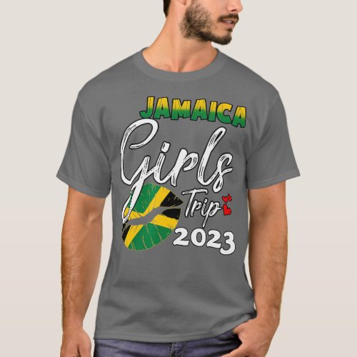 Jamaica Girls trip 2023 Funny Cruise rip Jamaica M T_Shirt