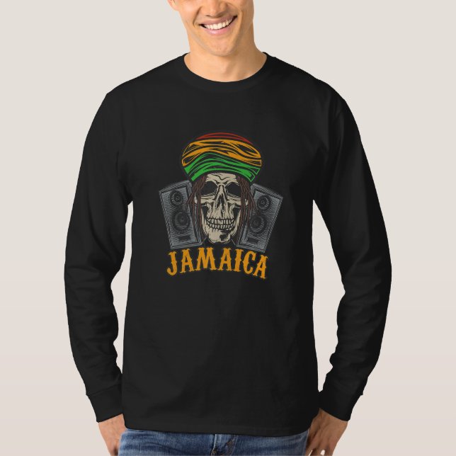 Jamaica Girls Trip Vacation Travel Jamaican Rasta  T-Shirt (Front)
