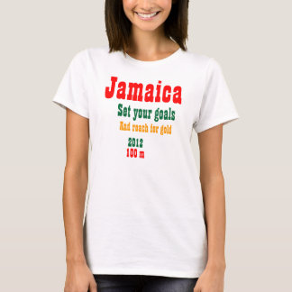Jamaica gold silver t-shirts