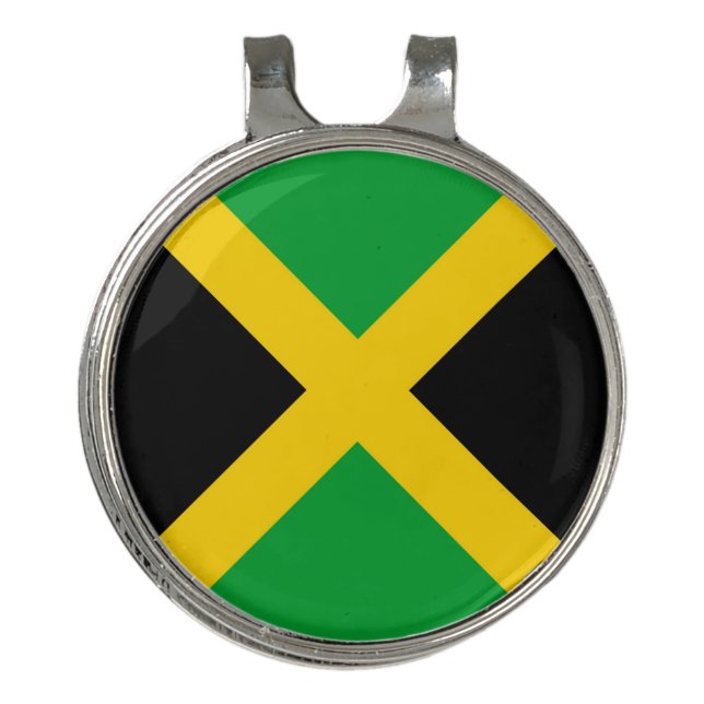 Jamaica Golf Hat Clip (Front)