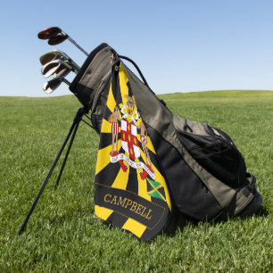 Jamaica Golf Towel & Jamaican Flag / Patriots