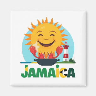 Jamaica happy magnet