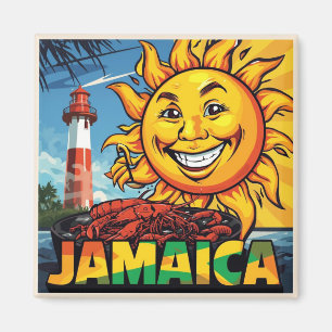 Jamaica happy magnet