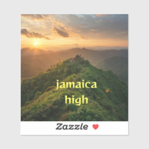 Jamaica high sticker