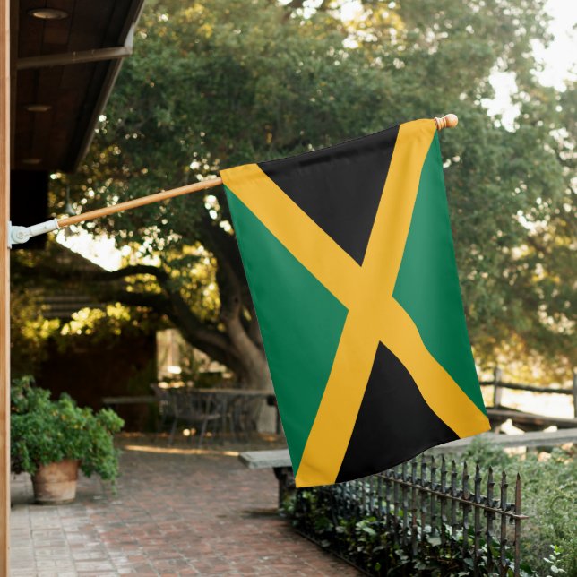 Jamaica House Flag (In SItu)