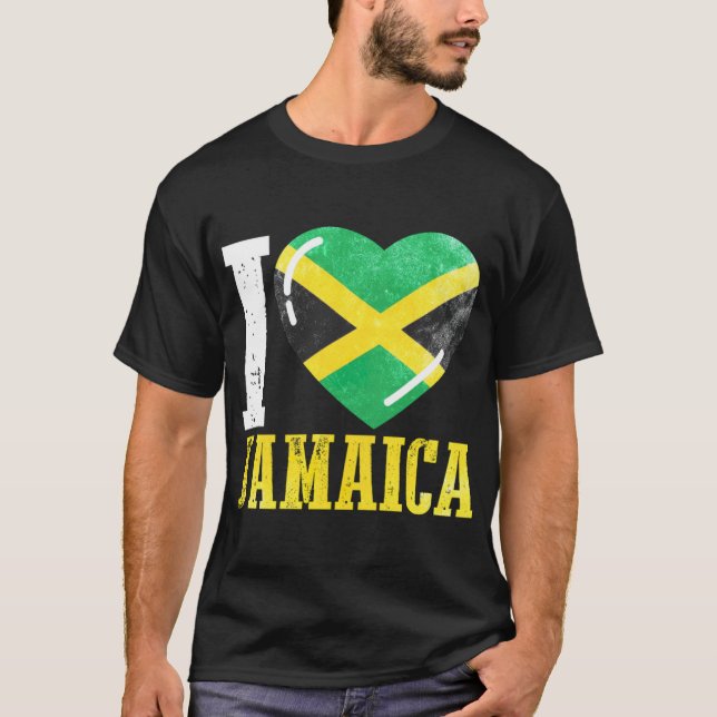 Jamaica I love Jamaica T-Shirt (Front)