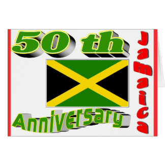 Jamaica independence cards