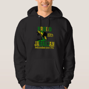 Jamaica Independence Day 2022 Proud Jamaican 1962 Hoodie