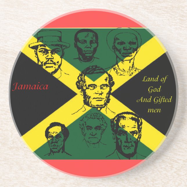 jamaica independence day coaster (Front)