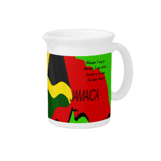 Jamaica independence day pitcher