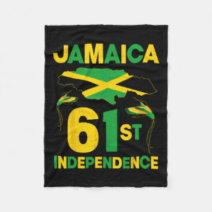 Jamaica Independence Day Since 1962 Doctor Bird Lo Fleece Blanket