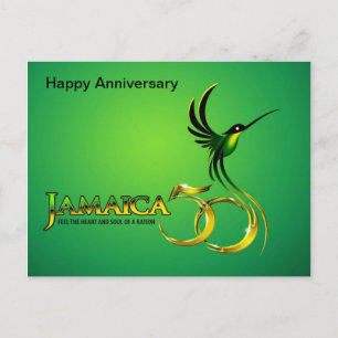 Jamaica Independence Postcard