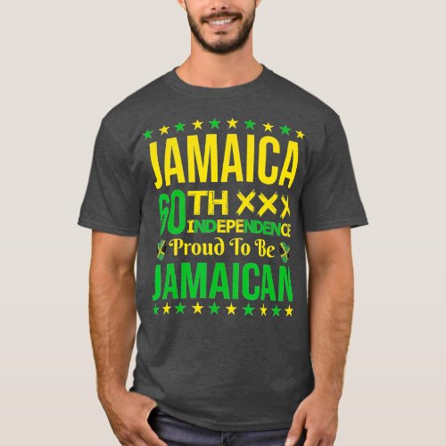 Jamaica        Independence Proud To Be Jamaican F T_Shirt