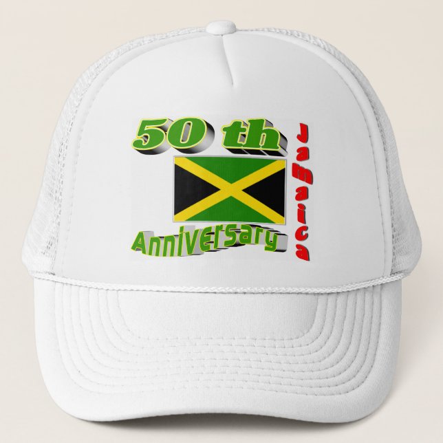 Jamaica independence trucker hats (Front)