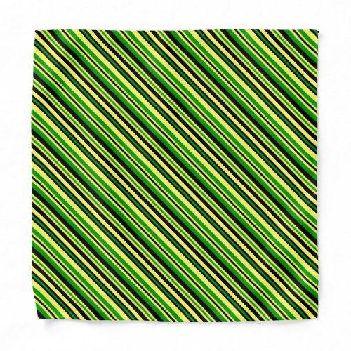 Jamaica Inspired Stripes Bandana