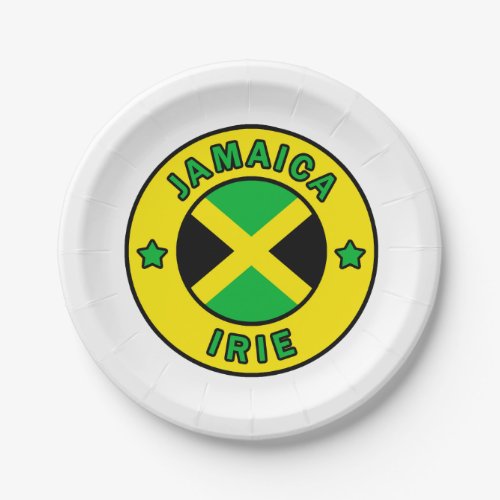 Jamaica Irie Paper Plates