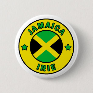 Jamaica Irie Pinback Button