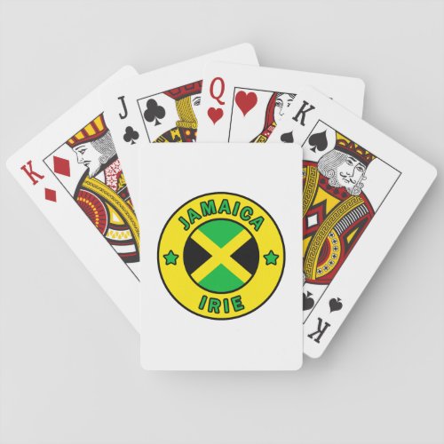 Jamaica Irie Poker Cards