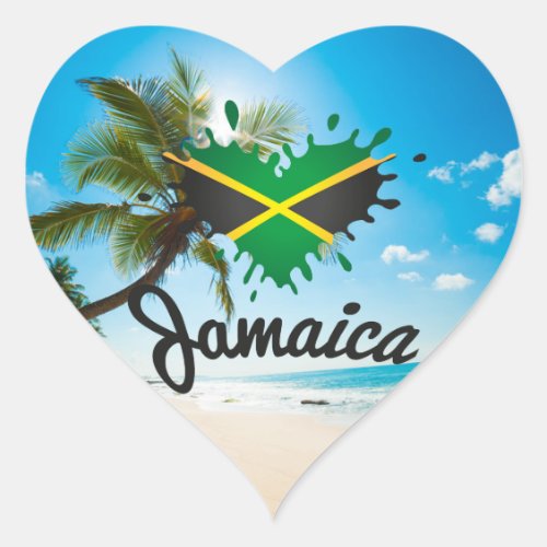 Jamaica Island Love _ Proud Jamaicans _ Sticker
